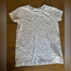 Crewcuts Girls Leopard T Shirt Size medium